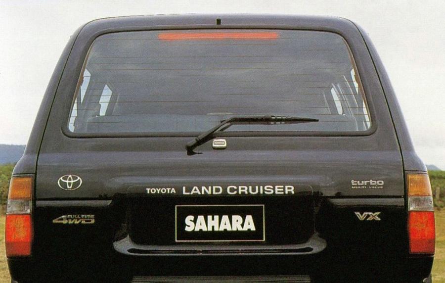 Детали экстерьера Toyota Land Cruiser 80 Sahara 1995 года  (AU) (фото 10 из 10)
